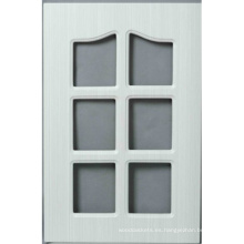 Puerta de gabinete de cocina del PVC (HLPVC-7)